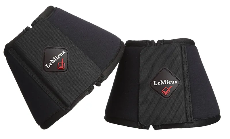 LeMieux Soft Shell Over Reach Boots in Black